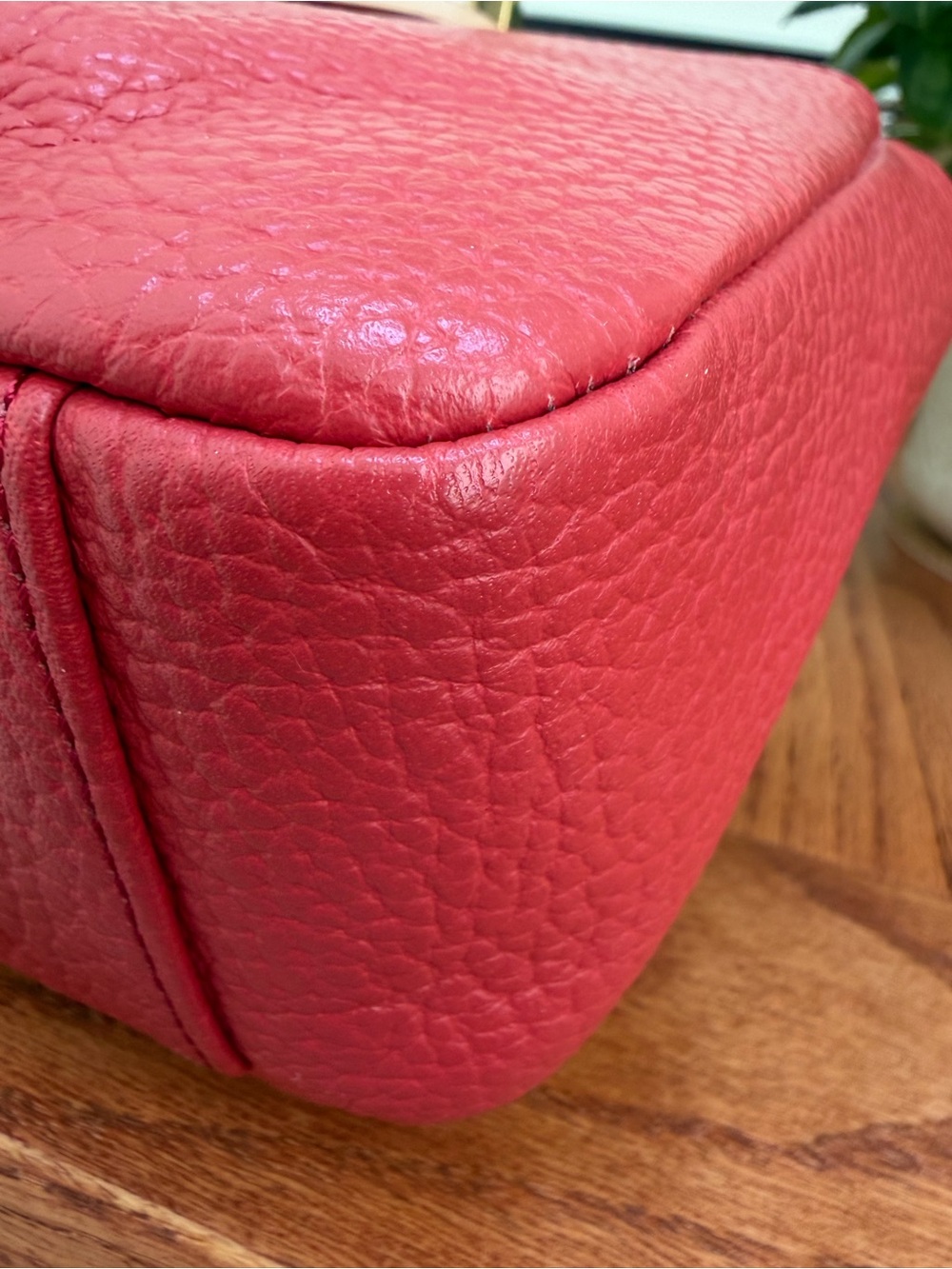 Blue Label Crestbridge/Burberry Red Bag - Picture 9 of 16